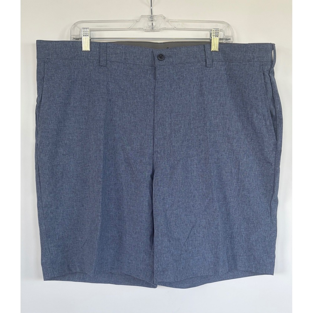 Ben Hogan Performance Golf Shorts Mens 40 Blue Heather Stretch UPF 50 NWT New